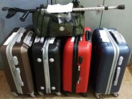 Alagoano é preso com quatro malas cheias de maconha em Dourados