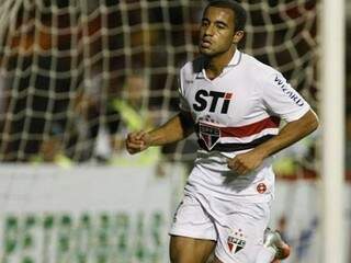 Atacante Lucas marcou três gols contra o Sport na última rodada do Brasileirão (Foto: Divulgação)