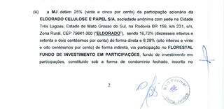 Contrato comprova: M&aacute;rio Celso Lopes vendeu 25% da Eldorado em 2012