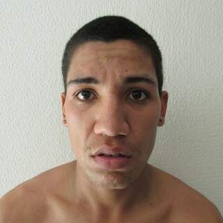 Wesley Gouveia Mariano, vulgo Bugão, é um dos suspeitos envolvidos no latrocínio ocorrido no dia 27 de julho do ano passado (Foto: Divulgação/DERF)