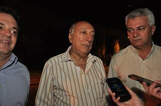 Pedro Chaves e petistas estiveram em reunião com Bernal nesta noite (foto: João Garrigó)