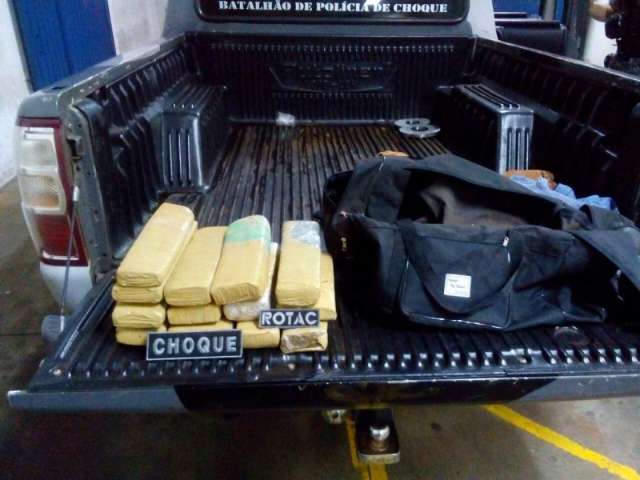 Adolescente de 17 anos &eacute; flagrada com droga que levaria at&eacute; Cuiab&aacute;