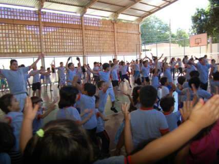  Escola de Campo Grande reúne cerca de 200 pessoas para o Dia do Desafio