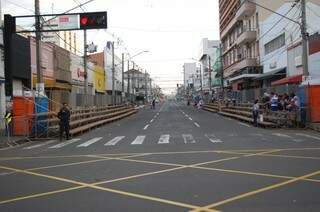 !4 de Julho é uma das principais vias interditadas para o Desfile Cívico. (Foto: Simão Nogueira) 