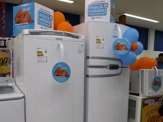 Ao todo, foram vendidos 136 refrigeradores e 49 aparelhos de ar-condicionados. (Foto: Fernando Antunes)