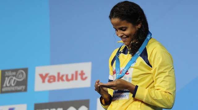 Brasileira conquista ouro e faz hist&oacute;ria no Mundial de Nata&ccedil;&atilde;o da Hungria