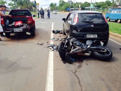 Motociclista morre e outro fica ferido em acidentes na Capital