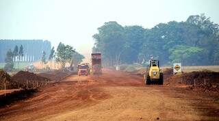 Serão restaurados quatro trechos de três rodovias, na região de Itaporã (Foto: Divulgação/Governo do Estado)