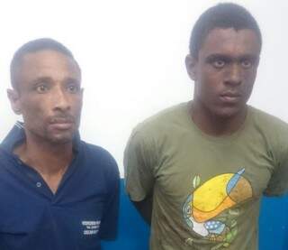 Após passarem um dia escondidos na mata, os dois homens foram presos hoje em Juti (Foto: Divulgação)