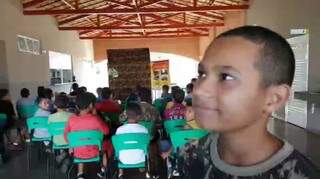 AO VIVO: Crianças participam de palestras e oficinas sobre o meio ambiente