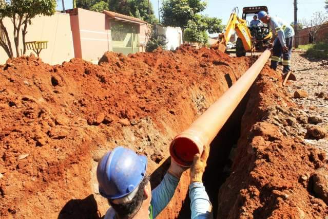 Empresa investe R$ 700 mil em obras de tratamento de esgoto em dois bairros 