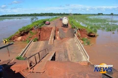 Governo libera R$ 6,8 milhões para reconstruir pontes destruídas pela chuva