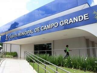 Câmara Municipal de Campo Grande (Foto: Henrique Kawaminami)