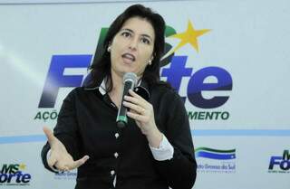 Vice-governadora Simone Tebet. (Foto: Rachid Waqued)