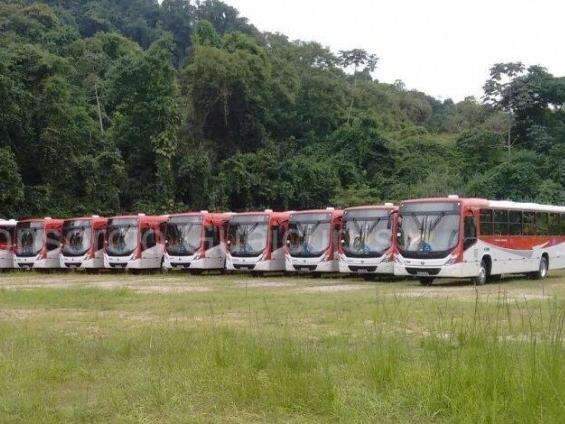 Mais 22 novos &ocirc;nibus, alguns com ar, chegam &agrave; Capital neste fim de semana