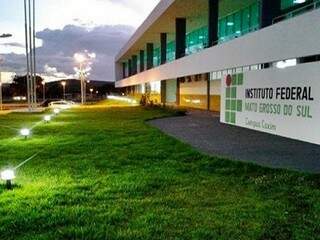 Campus do IFMS em Coxim. (Foto: Divulgação) 