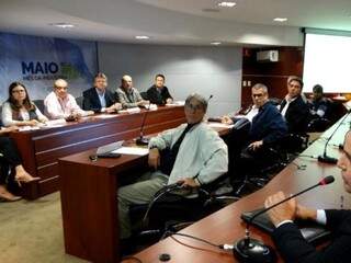 Sexta reunião do CEIF-FCO foi realizada nesta sexta-feira na sede da Fiems. (Foto: Semade/Divulgação)
