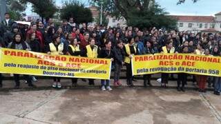  Agentes de sa&uacute;de se manifestam &agrave;s 11h; na Capital n&atilde;o haver&aacute; paralisa&ccedil;&atilde;o