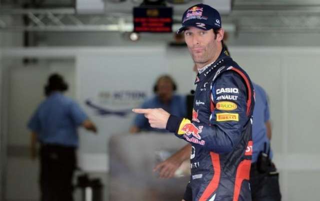 Australiano Mark Webber surpreende e largar&aacute; na frente no GP da Coreia do Sul