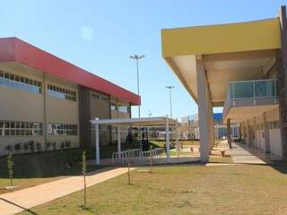 Blocos da Uems de Campo Grande onde foram aplicadas as provas do exame. (Foto: Divulgação) 