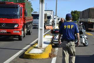 Fiscalização da PRF inclui radares móveis e fixos. (Foto: Francisco Júnior)