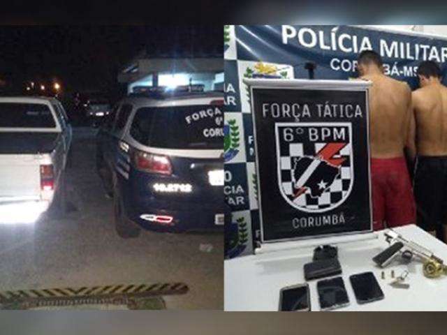 Perseguido por v&iacute;tima, trio &eacute; detido ap&oacute;s roubo de camionete para o PCC 