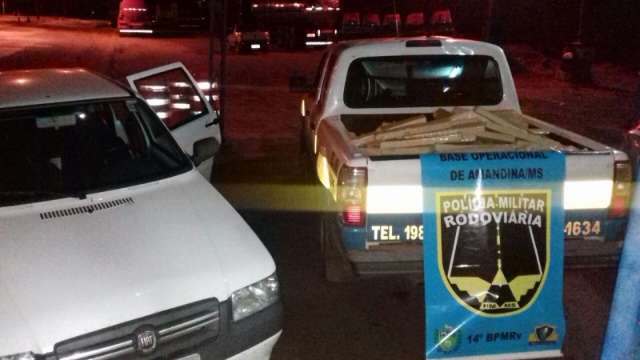 Jovem &eacute; preso com 284 kg de maconha que seria levada para S&atilde;o Paulo