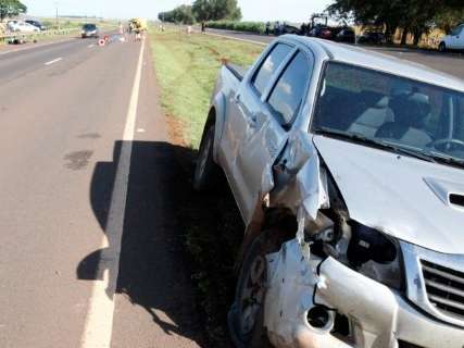 Pastor morre em acidente envolvendo caminhonete de prefeito na BR-163