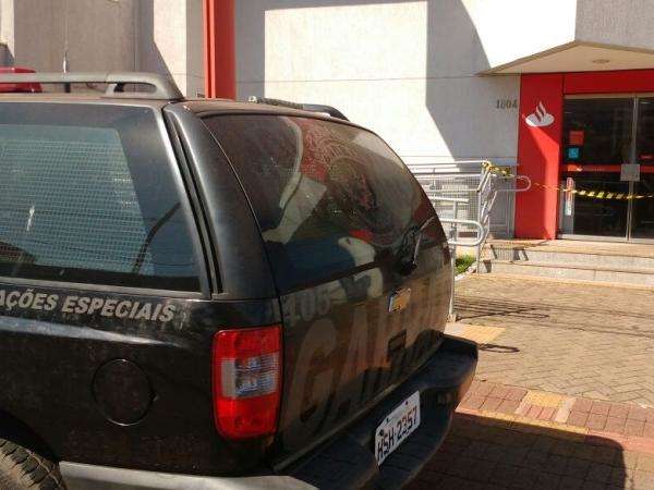 Grupo que invadiu ag&ecirc;ncia banc&aacute;ria &eacute; preso tentando furtar outro banco