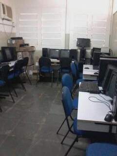 Sala de informática receberá equipamentos novos (Foto: Assessoria Energisa)