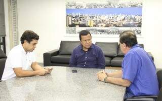 Comissão formada na Assembleia em 2015, tem entre os integrantes: Beto Pereira (esquerda), Amarildo Cruz (centro) e Eduardo Rocha (direita). (Foto: Katiuscia Fernandes - Assembleia)