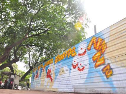 Termina 5ª feira votação popular  para premiar arte do grafite em tapumes
