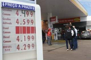 Preço da gasolina e outros combustíveis (Foto: Saul Schramm)