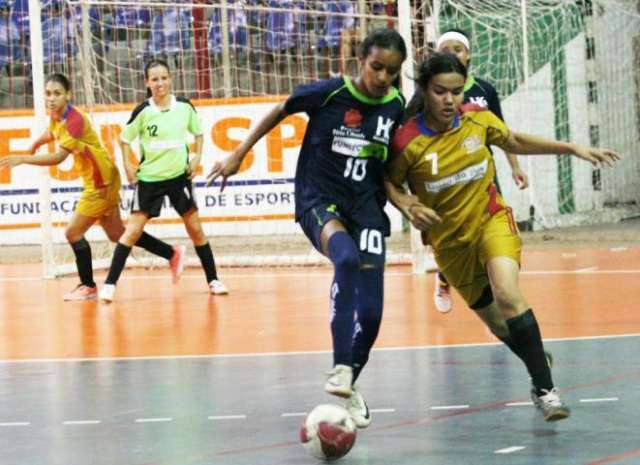 Copa Open de Futsal Feminino ter&aacute; quatro partidas hoje no Guanandiz&atilde;o