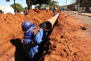 Com a expansão da rede de esgoto, até 2025, mais 240 mil pessoas de 418 bairros serão beneficiadas (Foto: Divulgação/Assessoria)