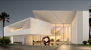Projeto 3D residencial na Arábia Saudita. (Foto: Castro Arquitetos)