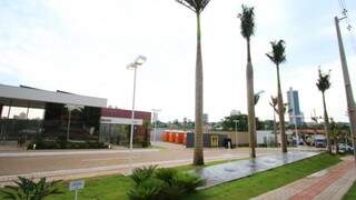 No local, foram plantadas 23 palmeiras imperiais (Foto: André Bittar)