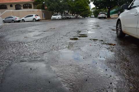 Chuva chega fraca em Campo Grande, mas ameniza tempo seco