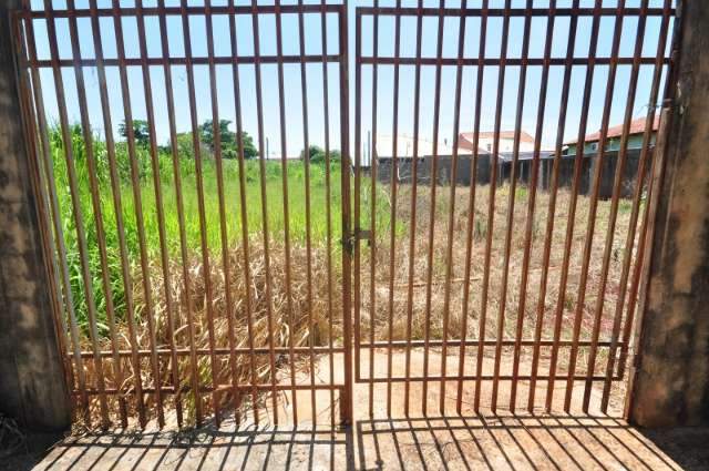 Fechados e com mato, terrenos na Vila Sobrinho preocupam os vizinhos