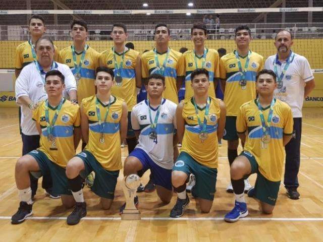 Sele&ccedil;&atilde;o masculina de MS &eacute; vice-campe&atilde; de v&ocirc;lei e disputar&aacute; divis&atilde;o especial