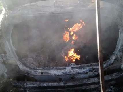 Restos mortais de corpo queimado serão analisados em Campo Grande