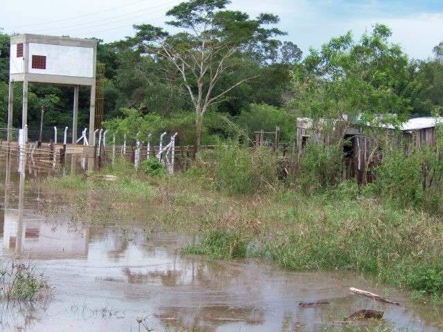 Sob alerta de temporais, segunda-feira em MS teve at&eacute; 50 mil&iacute;metros de chuva