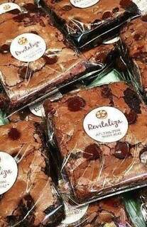 Brownie é um dos sucessos em vendas, com texutra macia e muito chocolate. (Foto: Divulgação)