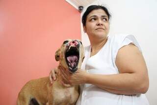 Narizinha está passando por tratamento na clínica de Ana Lúcia. (Fotos: Marcos Ermínio)