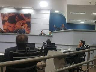 João Rocha (PSDB) criticou fala e atitude do colega de Câmara e de partido, André Salineiro, durante sessão desta terça (Foto: Fernanda Palheta)