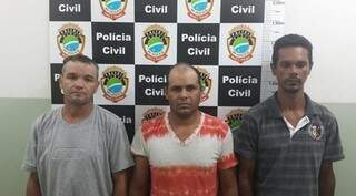 Três são presos acusados de matar vítima a golpes de chave de fenda Três são presos acusados de matar vítima a golpes de chave de fenda