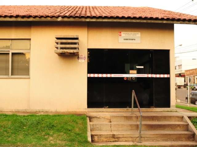 Defeito em equipamento para tratamento no Hospital do C&acirc;ncer