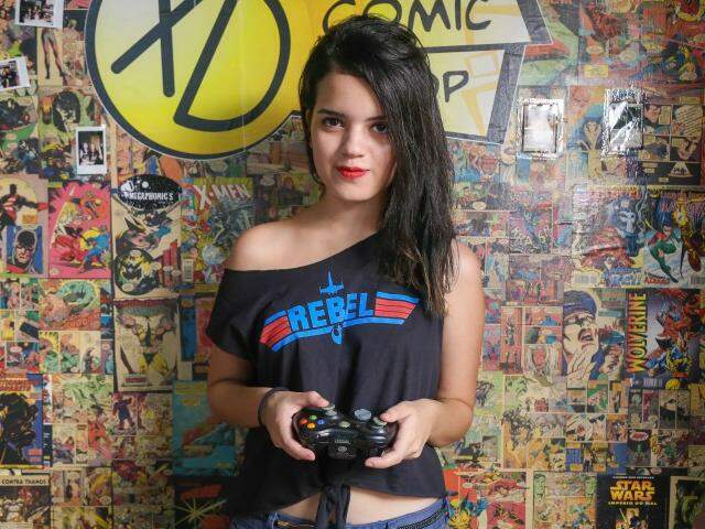 Garotas que jogam video game