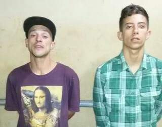 Irmãos cariocas foram presos em Dourados (Foto: Sidney Bronka/94 FM)