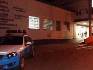Idoso foi encaminhado ao hospital depois de ser atropelado por colega (Foto: Radio Caçula)